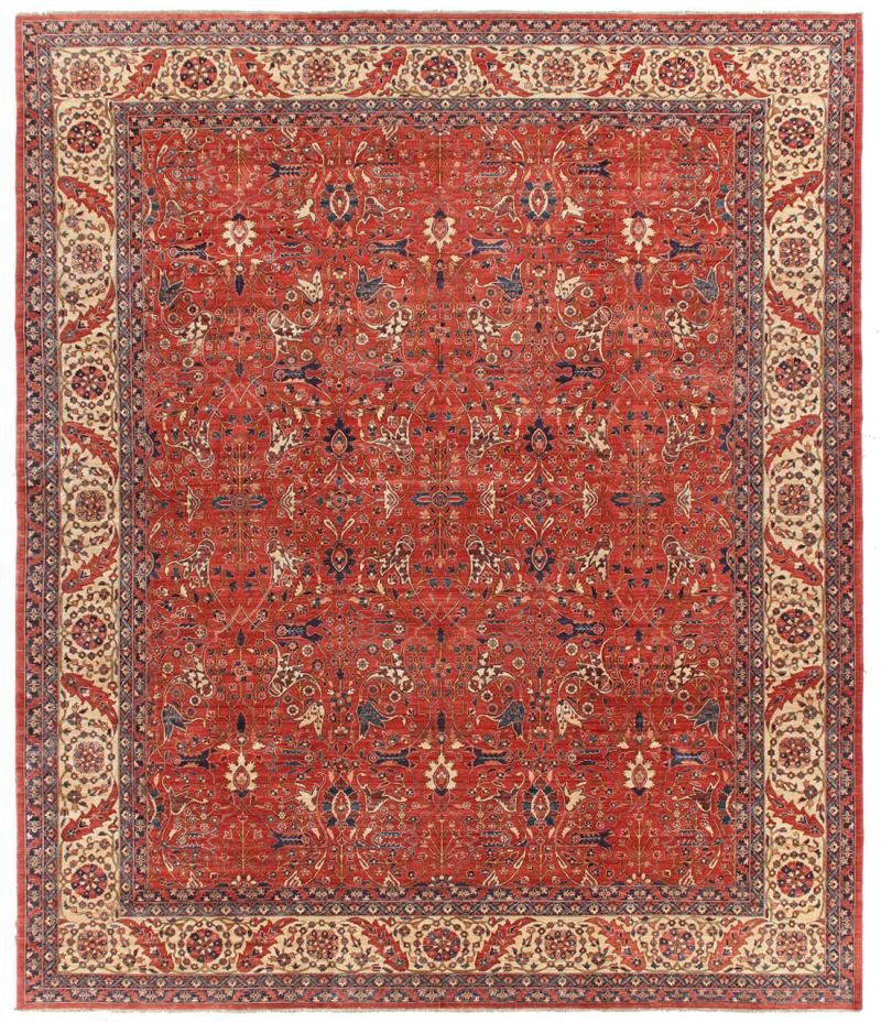 Alfombra pakistaní Arijana 447x372 447x372, Alfombra persa Anudado a mano