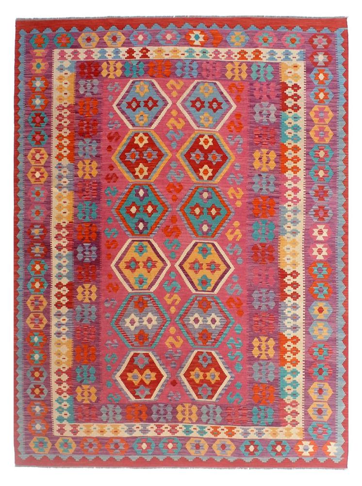 Afghan rug Kilim Afghan 9'10"x6'11" 9'10"x6'11", Persian Rug Woven by hand