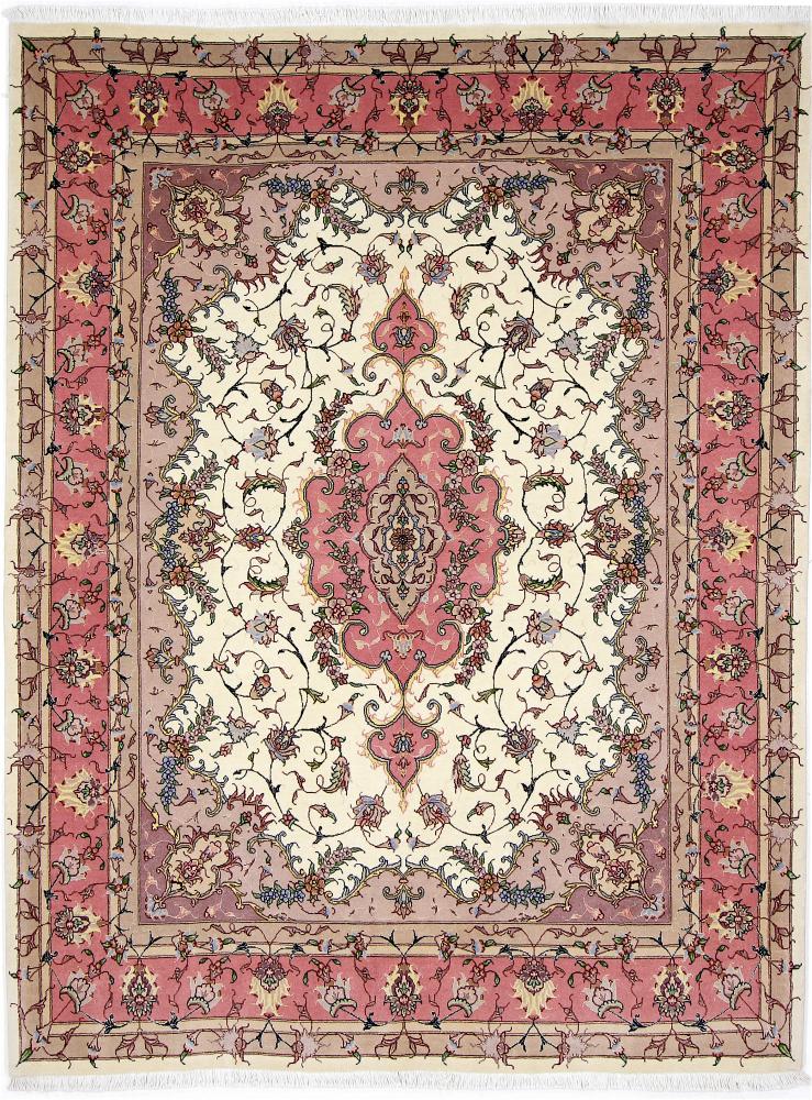 Tapete persa Tabriz 50Raj 201x149 201x149, Tapete persa Atado à mão