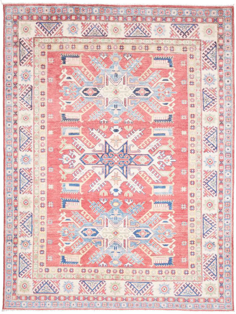 Afghansk teppe Kazak 231x176 231x176, Persisk teppe Knyttet for hånd