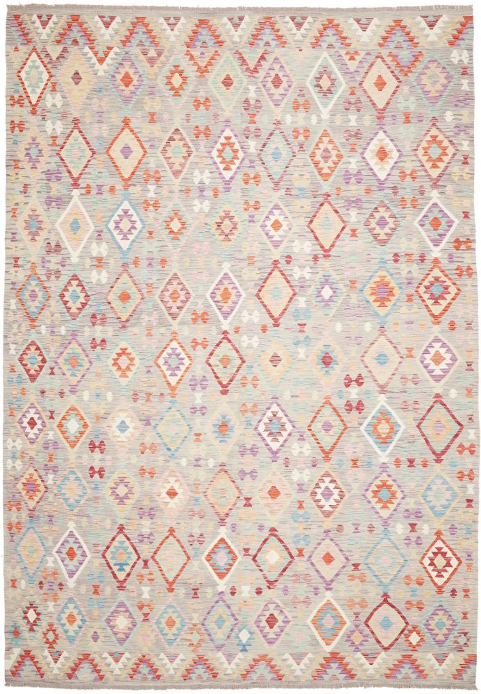 Afghanischer Teppich Kelim Afghan 363x249 363x249, Perserteppich Handgewebt