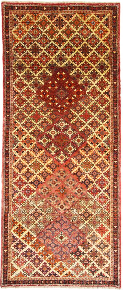 Persian Rug Ghashghai 9'3"x3'11" 9'3"x3'11", Persian Rug Knotted by hand