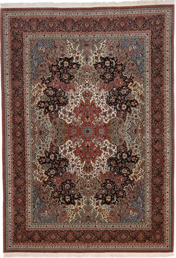 Perzsa szőnyeg Tabriz 70Raj Selyemfonal 11'6"x8'2" 11'6"x8'2", Perzsa szőnyeg Kézzel csomózva