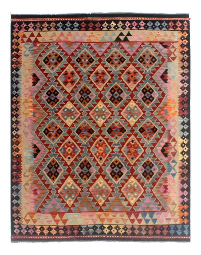 Afghan rug Kilim Afghan 7'9"x5'9" 7'9"x5'9", Persian Rug Woven by hand