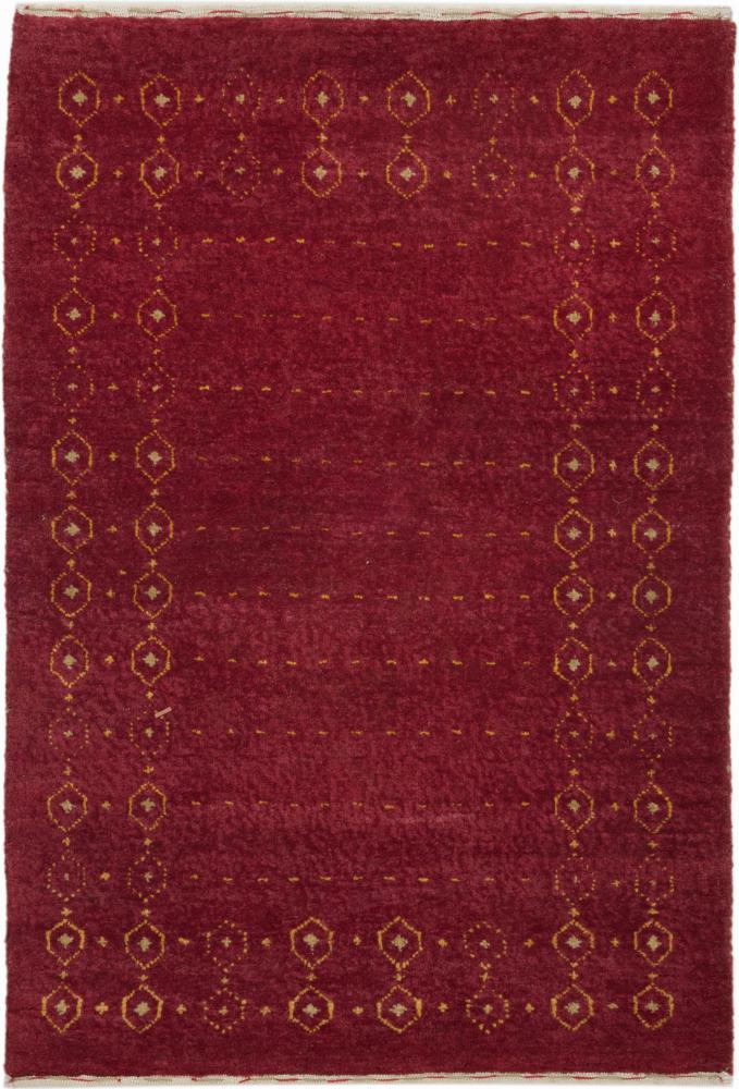 Tappeto indiano Gabbeh Loribaft 88x60 88x60, Tappeto persiano Annodato a mano