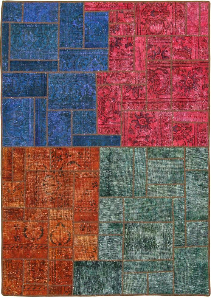 Perzsa szőnyeg Patchwork 237x171 237x171, Perzsa szőnyeg Kézzel csomózva