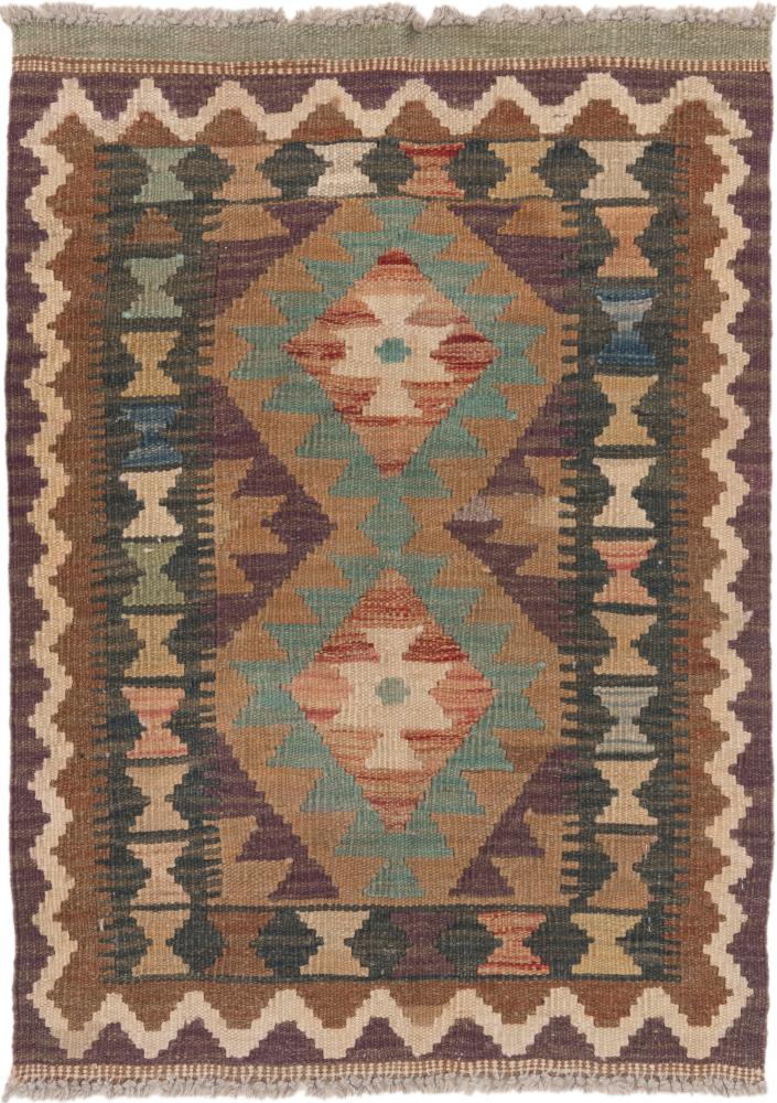 Tapete afegão Kilim Afegão 81x59 81x59, Tapete persa Tecido à mão