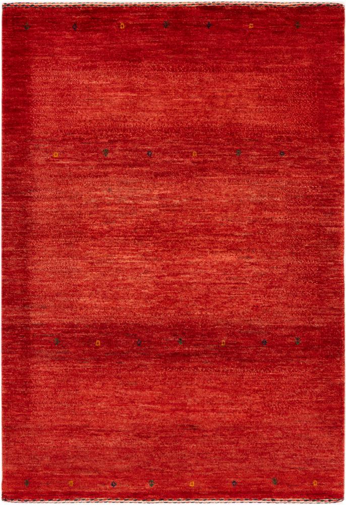Persian rug Perser Gabbeh Loribaft Essence 4'1"x2'10" 4'1"x2'10", Persian rug Hand-knotted