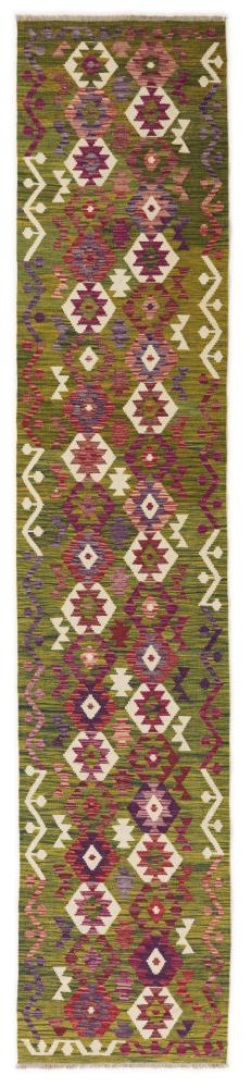 Afghan rug Kilim Afghan 391x81 391x81, Persian Rug Woven by hand