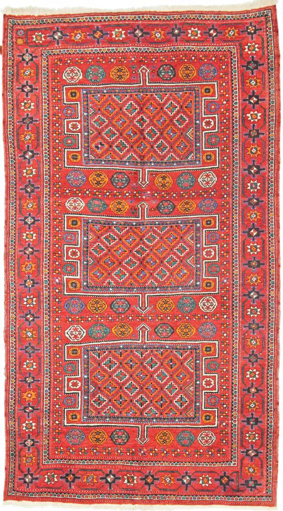 Persian Rug Shiraz 274x156 274x156, Persian Rug Knotted by hand