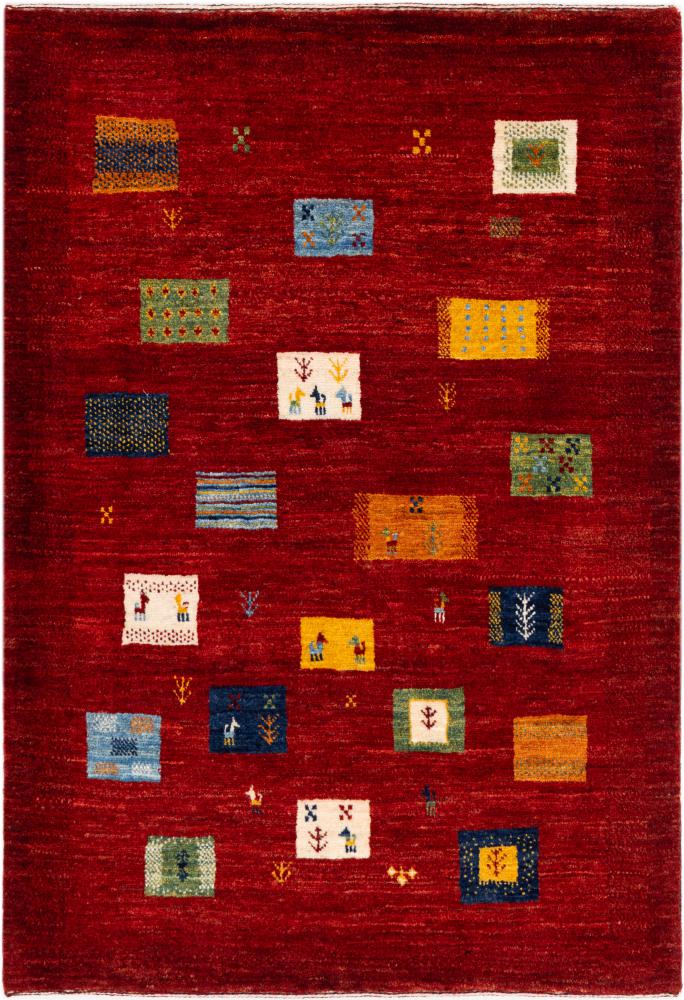 Persian rug Perser Gabbeh Loribaft Essence 125x89 125x89, Persian rug Hand-knotted