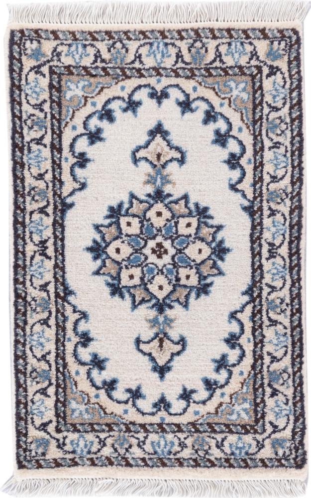 Perserteppich Nain 2'0"x1'4" 2'0"x1'4", Perserteppich Handgeknüpft