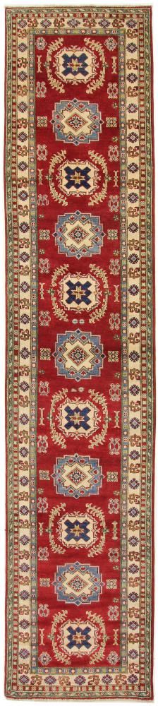 Afghaans tapijt Kazak 394x79 394x79, Perzisch tapijt Handgeknoopte