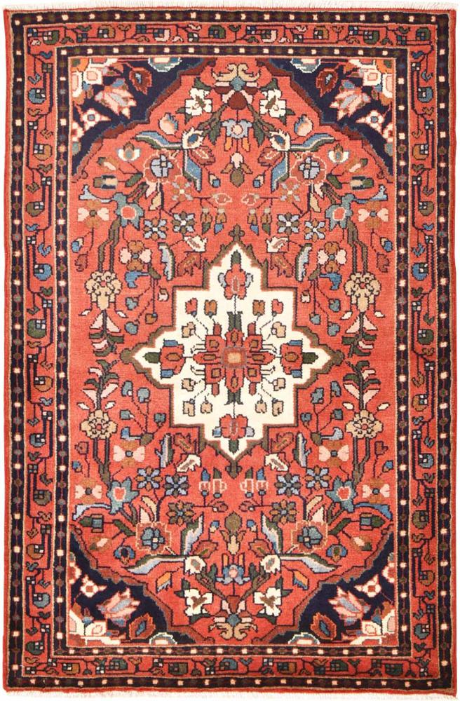 Persian Rug Hamadan 152x98 152x98, Persian Rug Knotted by hand