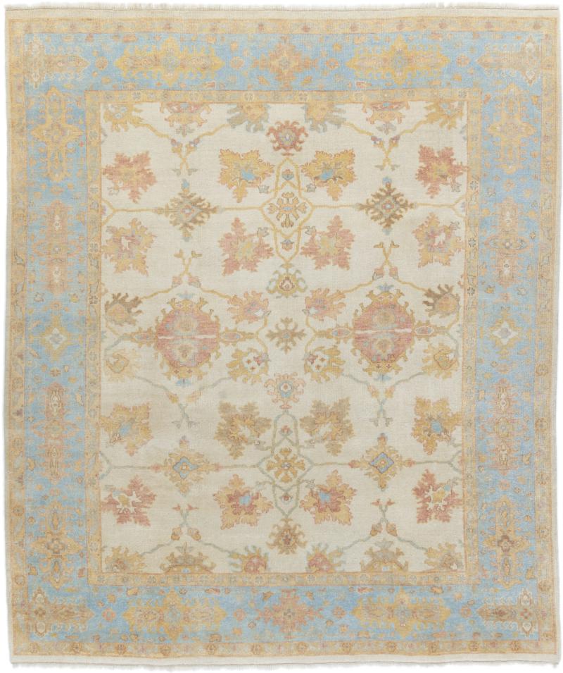 Indo rug Usak 292x251 292x251, Persian Rug Knotted by hand