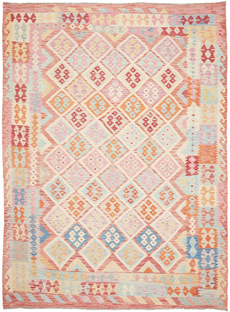 Afghanischer Teppich Kelim Afghan 9'6"x7'1" 9'6"x7'1", Perserteppich Handgewebt