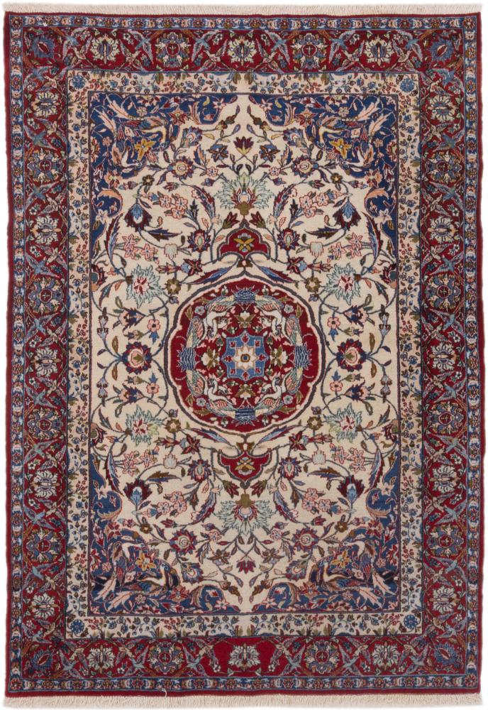Perzisch tapijt Qum 206x149 206x149, Perzisch tapijt Handgeknoopte