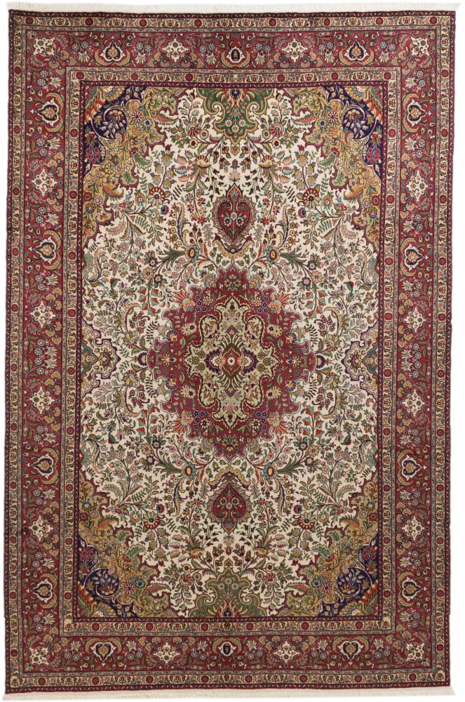 Persian Rug Tabriz 311x202 311x202, Persian Rug Knotted by hand