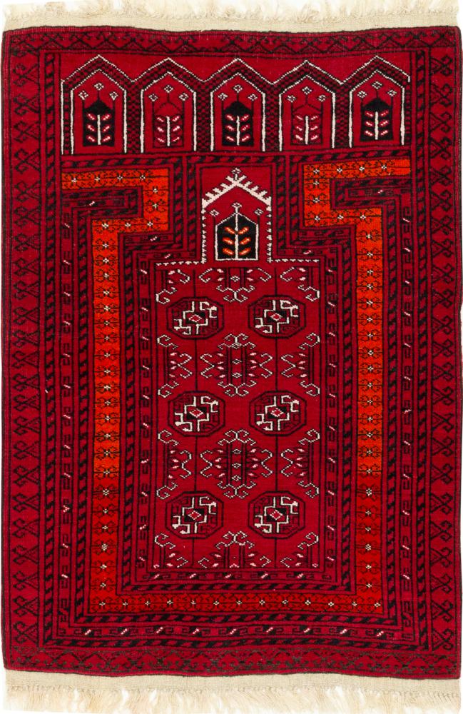 Afghan rug Buchara 111x79 111x79, Persian Rug Knotted by hand