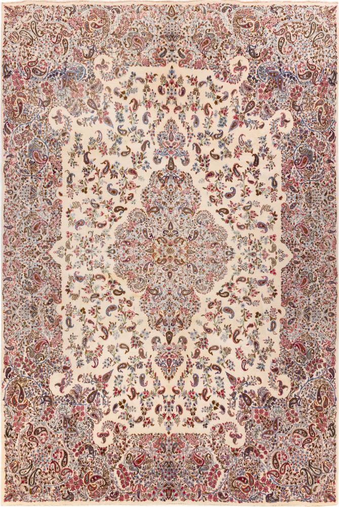 Persisk matta Kerman 396x269 396x269, Persisk matta Knuten för hand