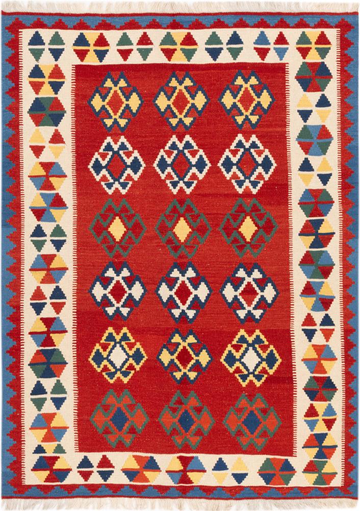 Persian rug Kilim Fars Ghashghai 199x146 199x146, Persian rug Handwoven