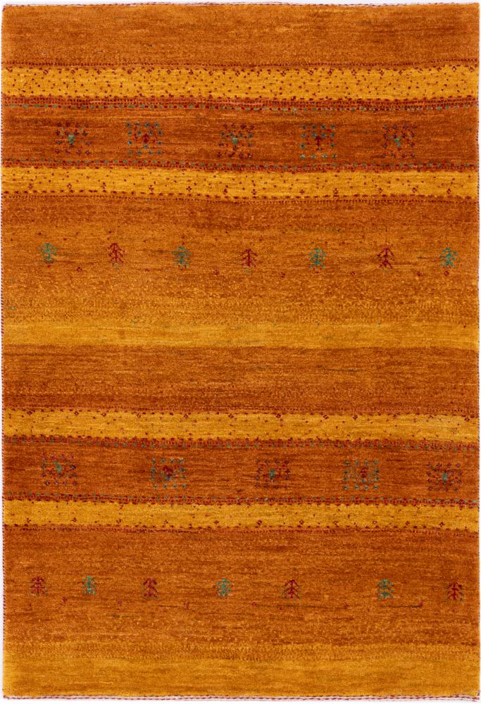 Tapis persan Persan Gabbeh Loribaft Essence 125x86 125x86, Tapis persan Noué à la main