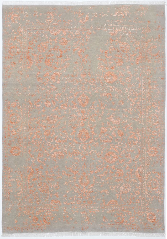 Indischer Teppich Sadraa 209x151 209x151, Perserteppich Handgeknüpft
