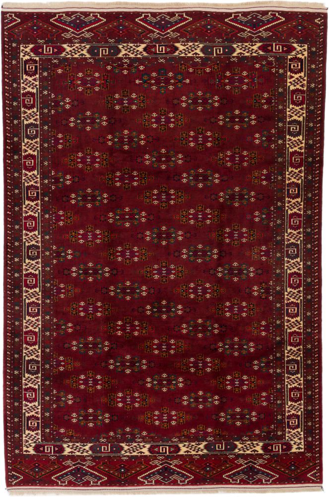 Tappeto persiano Turkaman 314x214 314x214, Tappeto persiano Annodato a mano