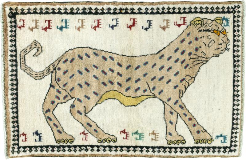 Persialainen matto Persia Gabbeh Ghashghai 96x64 96x64, Persialainen matto Solmittu käsin