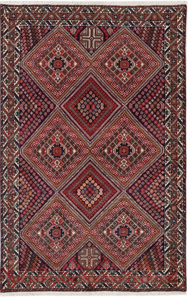 Perzisch tapijt Afshar 228x127 228x127, Perzisch tapijt Handgeknoopte