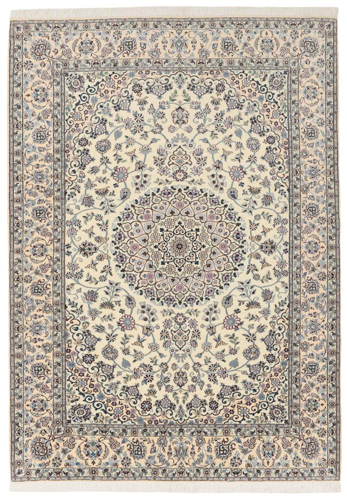 Persisk tæppe Nain 9La 291x201 291x201, Persisk tæppe Knyttet i hånden