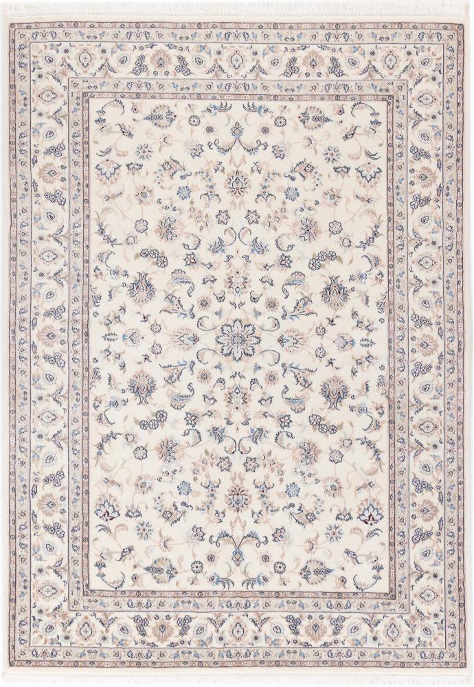 Tapis persan Naïn 9La 236x170 236x170, Tapis persan Noué à la main
