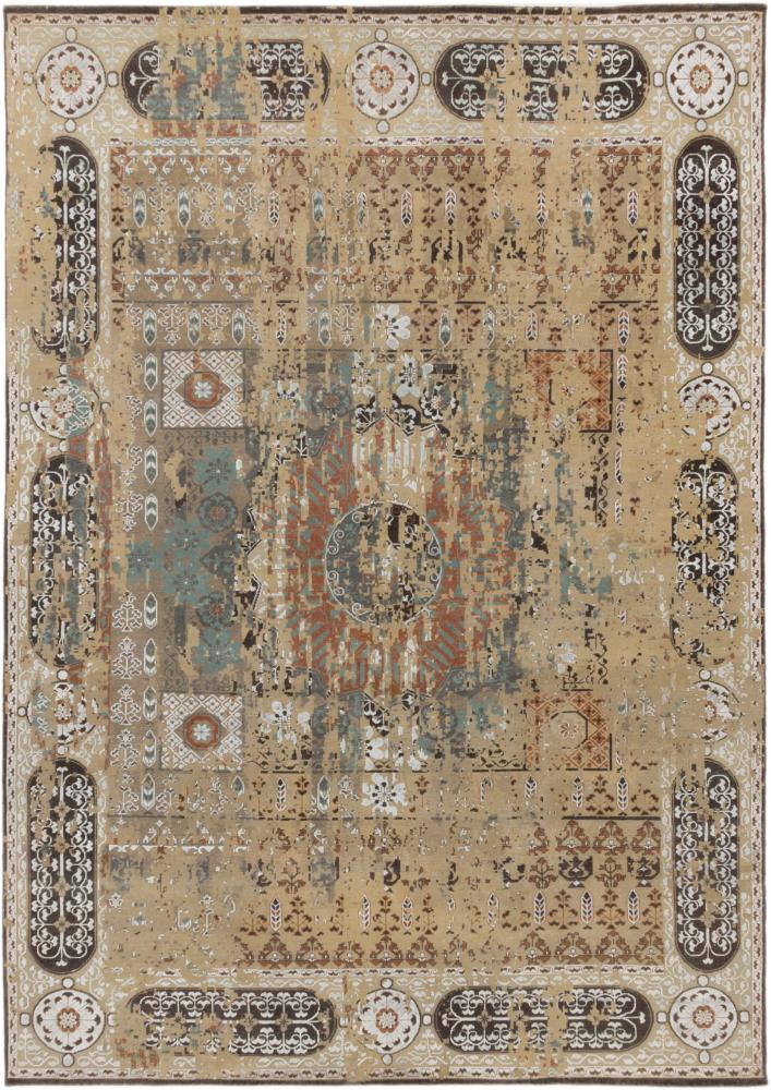 Indiai szőnyeg Sadraa Heritage 12'0"x8'6" 12'0"x8'6", Perzsa szőnyeg Kézzel csomózva
