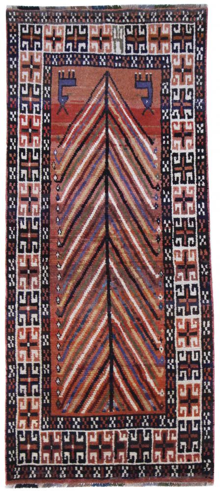 Tapete persa Kordi 203x84 203x84, Tapete persa Atado à mão