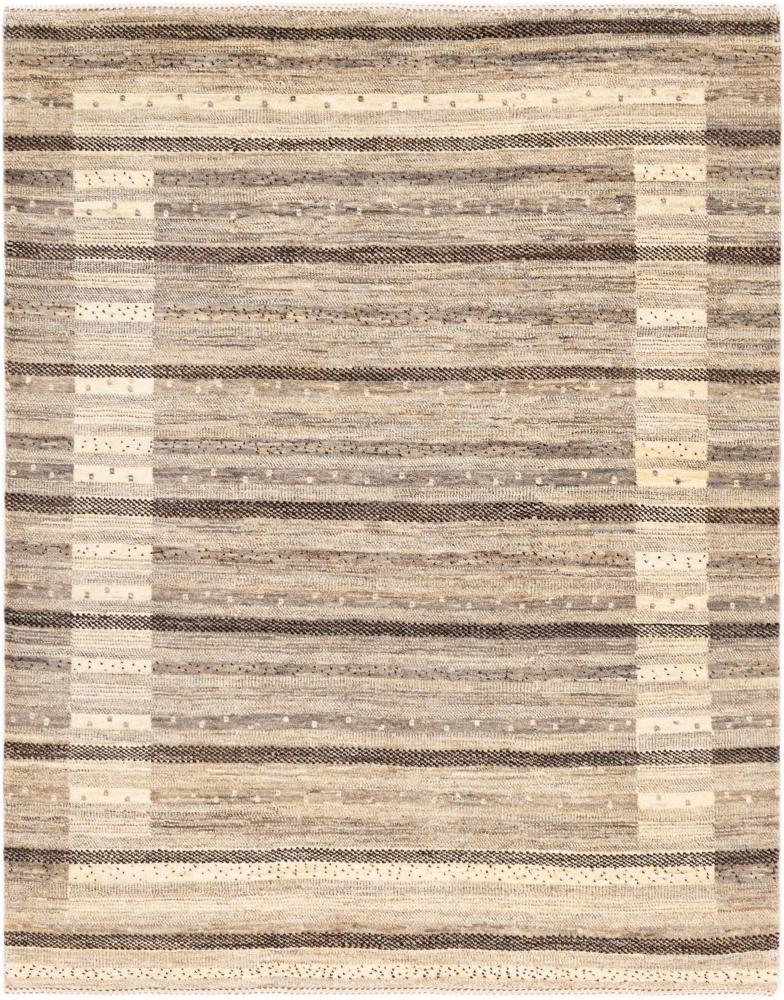 Tapis persan Persan Gabbeh Loribaft Tabiilbaft 188x146 188x146, Tapis persan Noué à la main