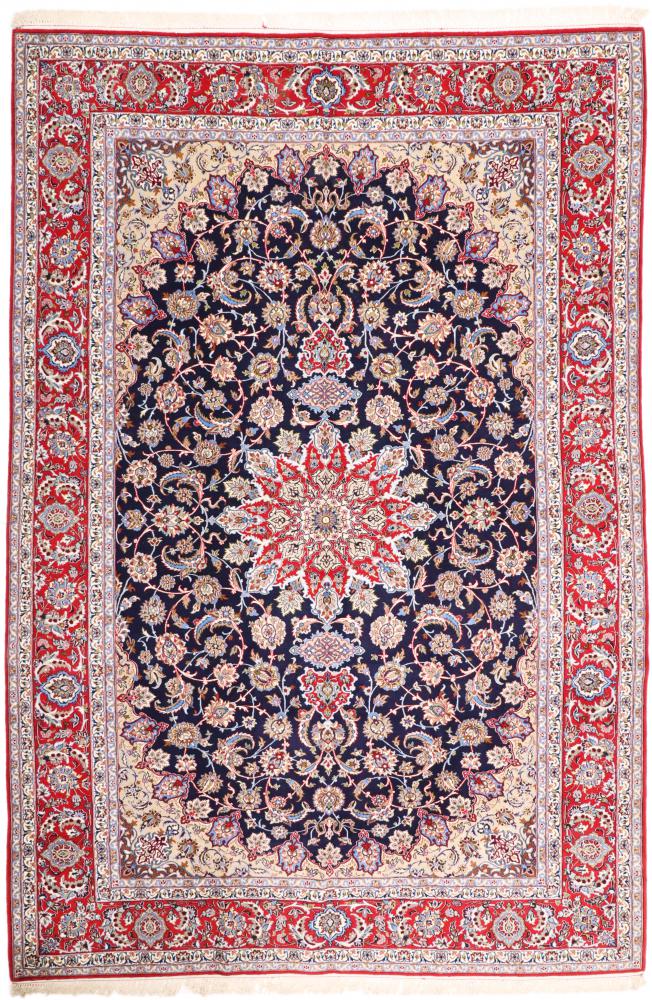 Persian Rug Isfahan Silk Warp 309x210 309x210, Persian Rug Knotted by hand