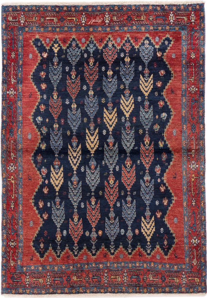 Persian Rug Persian Gabbeh Loribaft Z 159x111 159x111, Persian Rug Knotted by hand