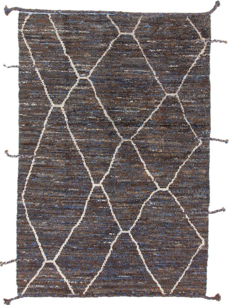 Pakisztáni szőnyeg Berber Maroccan Design 7'5"x5'0" 7'5"x5'0", Perzsa szőnyeg Kézzel csomózva