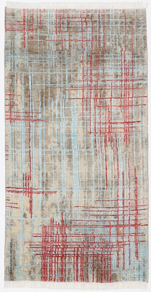 Tapete indiano Sadraa 136x72 136x72, Tapete persa Feito à mão