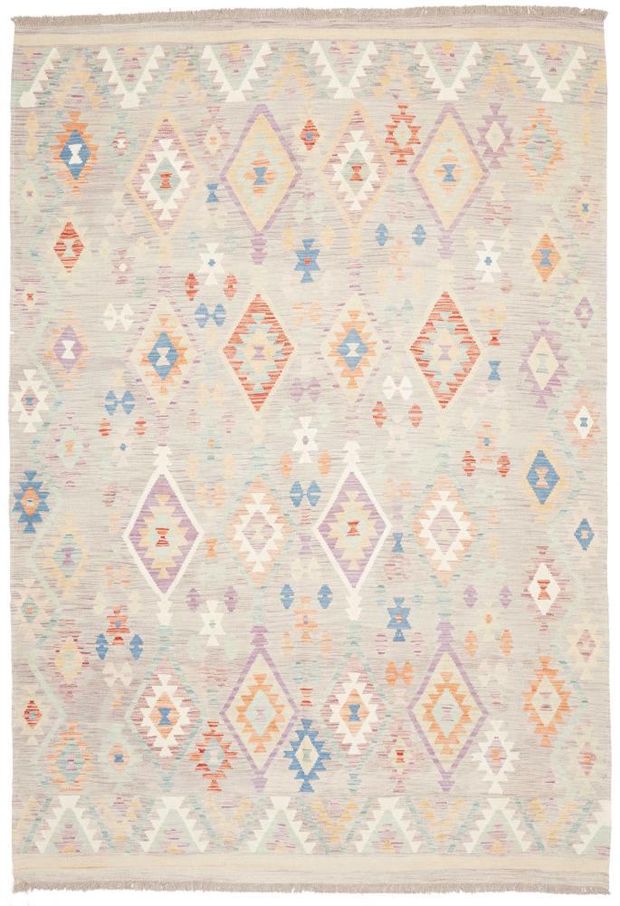 Afghaans tapijt Kilim Afghan 295x204 295x204, Perzisch tapijt Handgeweven