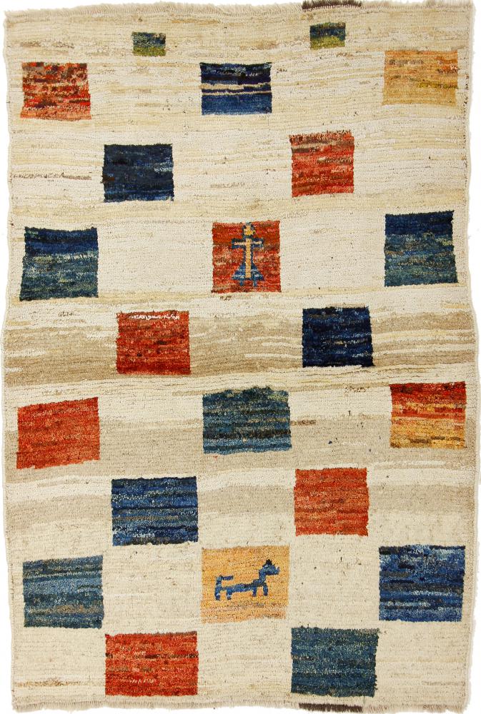 Persian Rug Persian Gabbeh Ghashghai 162x112 162x112, Persian Rug Knotted by hand