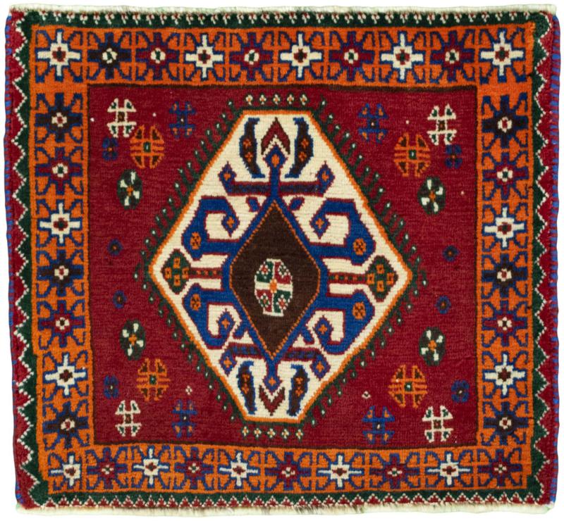 Perserteppich Shiraz 1'11"x2'1" 1'11"x2'1", Perserteppich Handgeknüpft