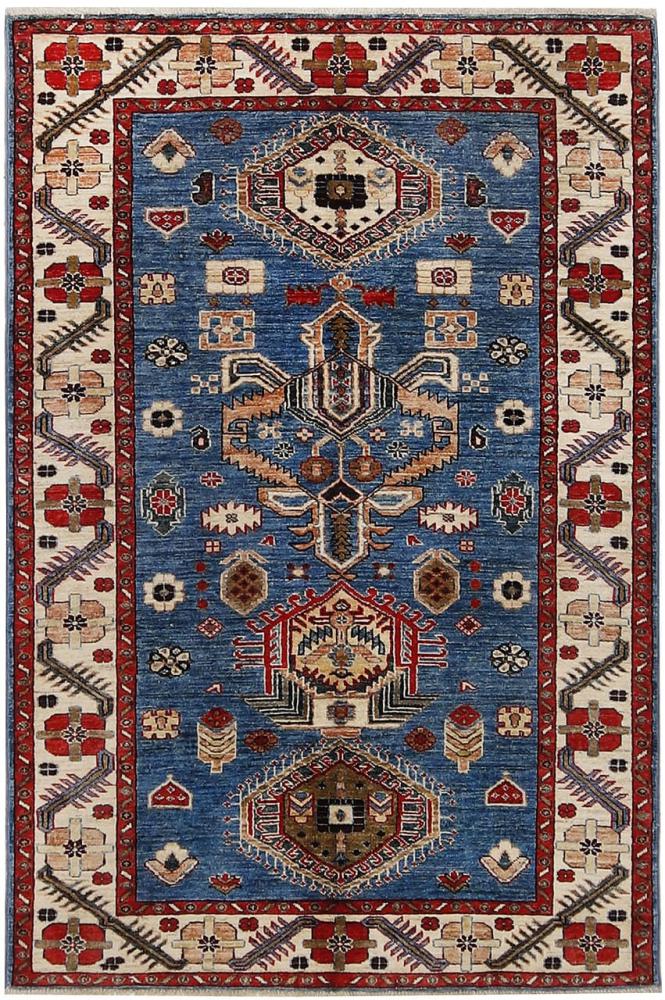 Pakistansk teppe Kazak 186x122 186x122, Persisk teppe Håndknyttet