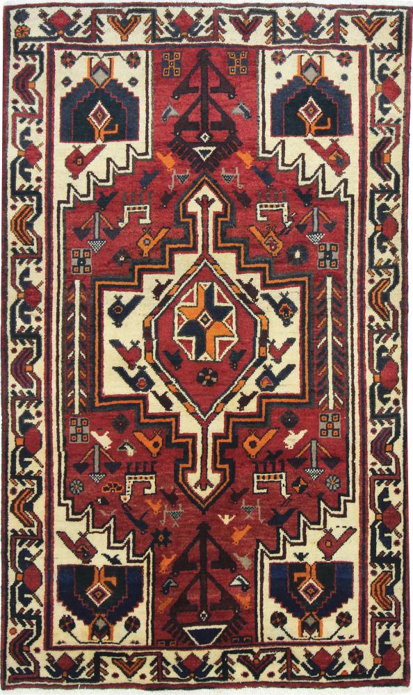 Persisk tæppe Bakhtiar 220x131 220x131, Persisk tæppe Knyttet i hånden