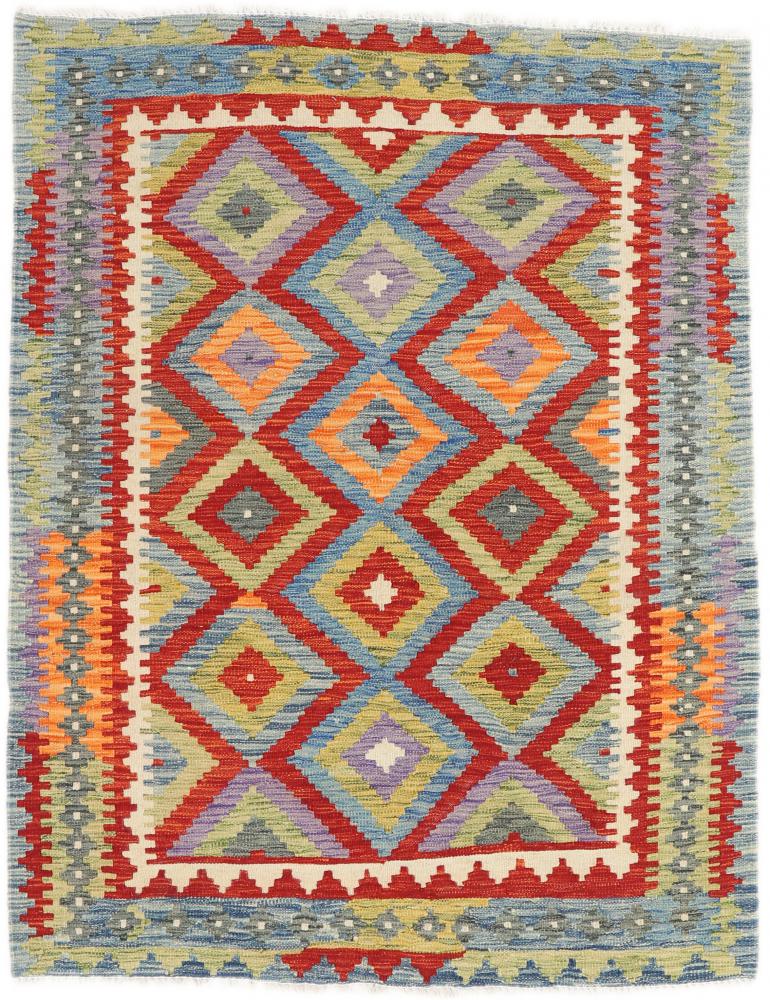 Tapete afegão Kilim Afegão 167x131 167x131, Tapete persa Tecido à mão