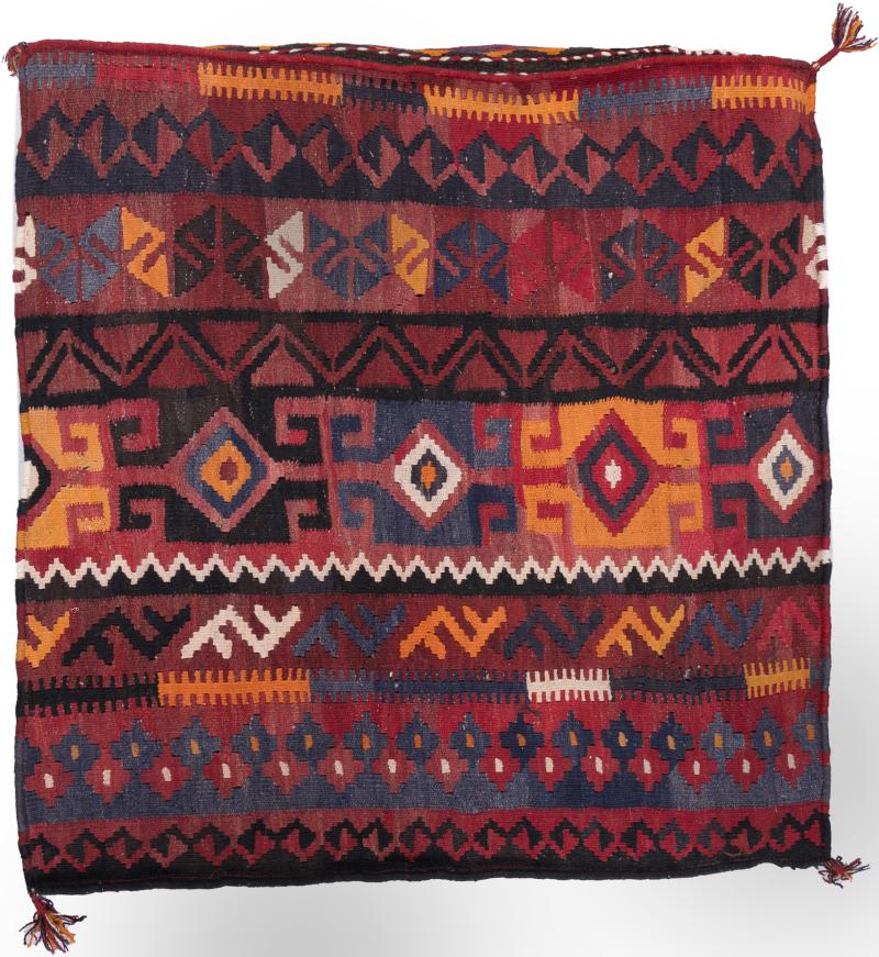 Tapis afghan Kilim Afghan Housse de Coussin 80x80 80x80, Tapis persan Noué à la main