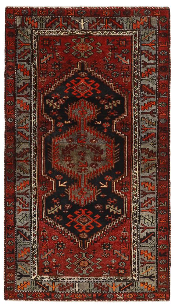 Tappeto persiano Hamadan 217x122 217x122, Tappeto persiano Annodato a mano