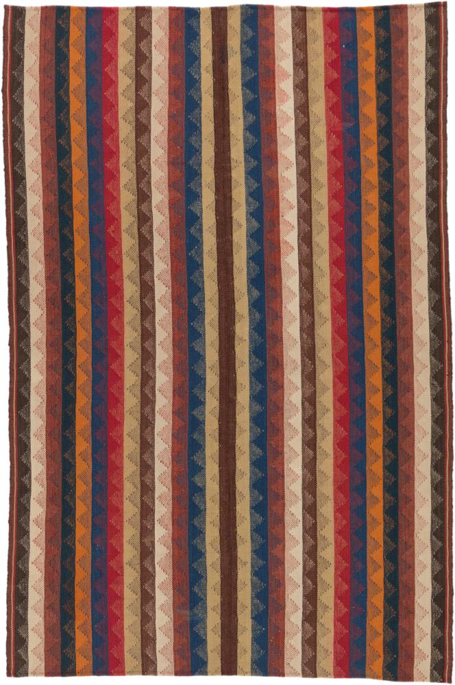 Persian Rug Kilim Fars 205x133 205x133, Persian Rug Woven by hand