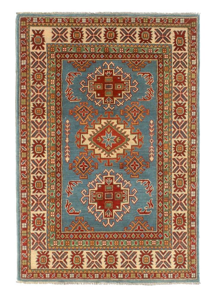 Afghan rug Kazak Ghazni 182x123 182x123, Persian Rug Knotted by hand