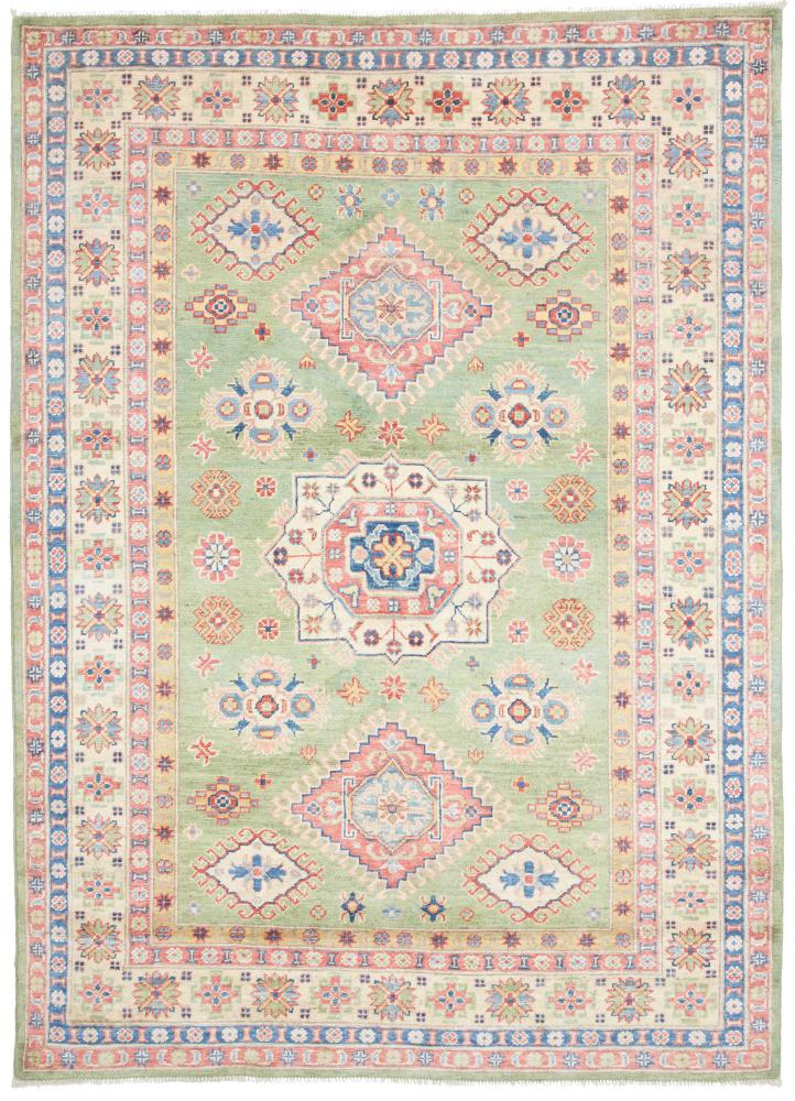 Afgán szőnyeg Kazak 212x152 212x152, Perzsa szőnyeg Kézzel csomózva
